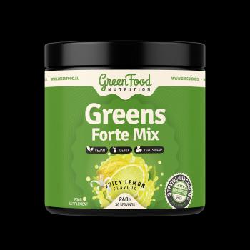 GREENFOOD NUTRITION Greens forte mix juicy lemon 240 g