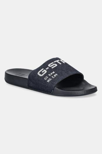 Šľapky G-Star  CART V DNM M pánske, tmavomodrá farba, 2412026222.NVY
