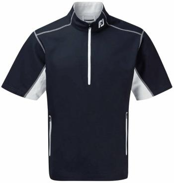 Footjoy Half Zip S/S Navy White 2XL Dzseki