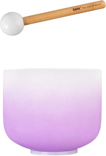 Sela Crystal Chakra Spievajúca miska 8" Violet