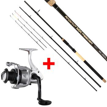 Giants fishing prút radiant mx feeder 3,6 m 50-100 g + navijak spark reel fd 4000