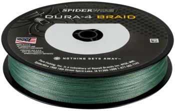 Spiderwire splietaná šnúra dura4 150 m green-priemer 0,10 mm / nosnosť 9,1 kg