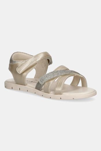Detské sandále Tommy Hilfiger zlatá farba, T1A2-33771