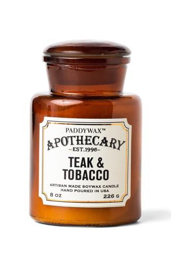 Paddywax Vonná  sójová sviečka Teak and Tobacco 516 g