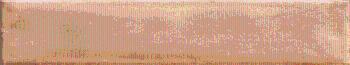 Obklad Del Conca Frammenti terracotta 7,5x40 cm lesk 74FR06