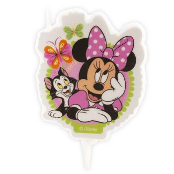 Születésnapi gyertya  - Minnie Mouse 7,5 cm