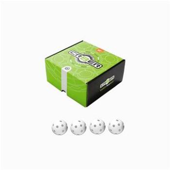 Unihoc loptička Crater white 4-pack (7391876078754)