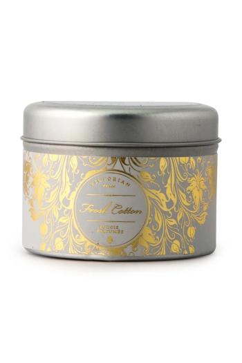 Vonná  sójová sviečka Victorian Sense Tinbox Fresh Cotton viac farieb