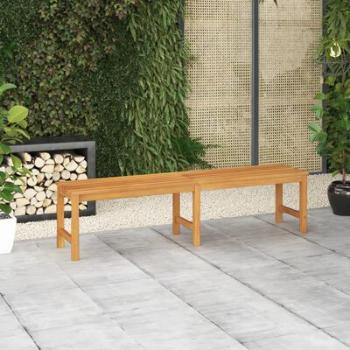 Záhradná lavica teak Dekorhome