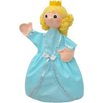 Princezná Adélka 29 cm tyrkysová, maňuška (8590121225342)