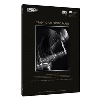 Epson Traditional Photo Paper, foto papír, saténový, bílý, A3+, 330 g/m2, 25 ks, C13S045051, i
