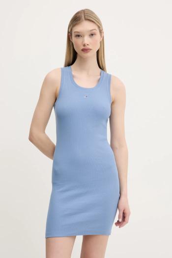 Šaty Tommy Jeans mini, priliehavé, DW0DW20674