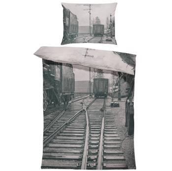 Obliečky Na koľajniciach (Rozmer: 1x140/200 + 1x90/70)