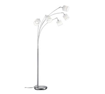 Stojaca lampa Reality Tommy nikel R46330501