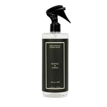 Cereria Mollá Bytový sprej čierny Santal & Tonka (Home Textile & Room Spray) 500 ml