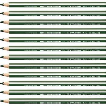 STABILO Trio silná – 12 ks balení – listová zeleň (4006381344036)