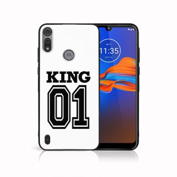 MY ART Silikónový kryt Motorola Moto E6s KING (029)