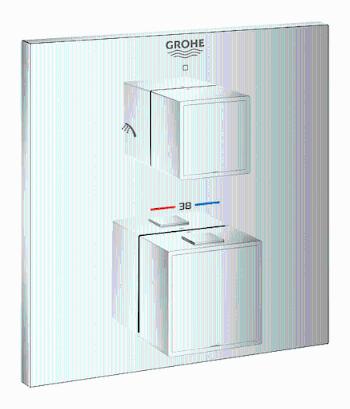 Termostat GROHE Grohtherm Cube bez podomietkového telesa chróm 24154000
