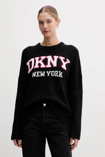 Sveter Dkny šedá farba, ľahké, DJ4R0362