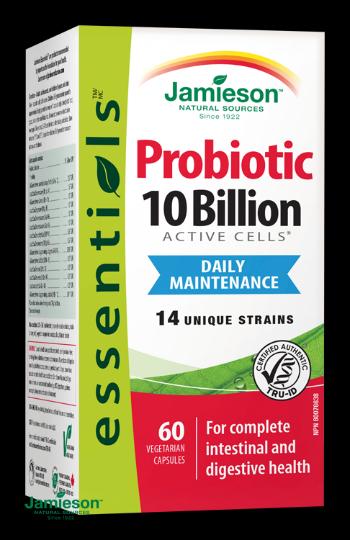 JAMIESON Probiotic 10 miliárd 14 kmeňov 60 kapsúl