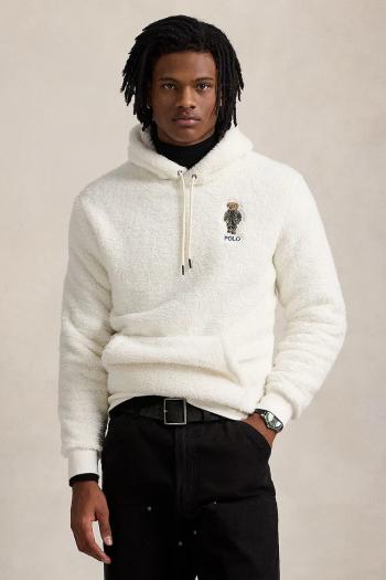 Mikina Polo Ralph Lauren pánska, tmavomodrá farba, s kapucňou, s nášivkou, 710930550
