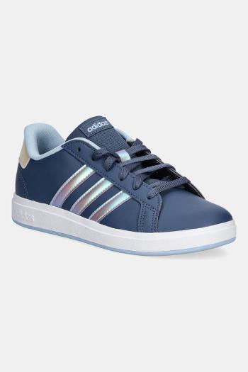 Detské tenisky adidas GRAND COURT 2.0 tmavomodrá farba, JR6095
