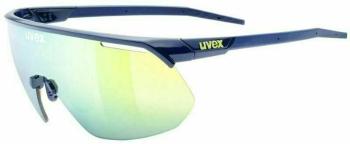 UVEX Pace One Blue Mat/Mirror Yellow Cyklistické okuliare