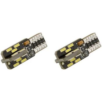 COMPASS Žiarovka 24 LED 12 V T10 NEW-CAN-BUS biela 2 ks (8591686338287)