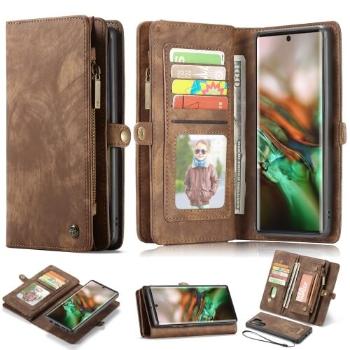 WALLET Obal s peňaženkou 2v1 Samsung Galaxy Note 10+ hnedý