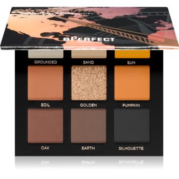 BPerfect Compass of Creativity East Emeralds Palette paletka očných tieňov North Nudes 110 g