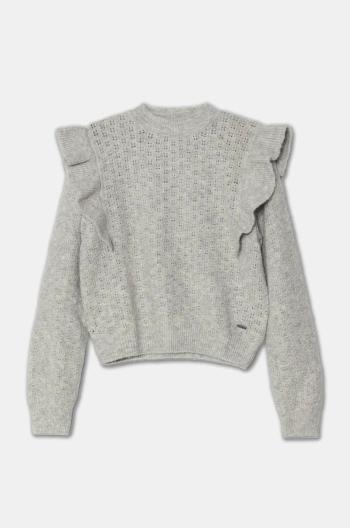 Detský sveter Pepe Jeans WINTA šedá farba, tenký, PG701099