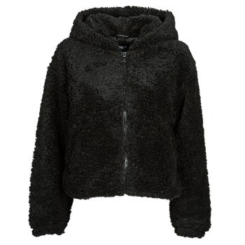 Only  ONLELLIE SHERPA HOODED JACKET CC  OTW  Bundy Čierna