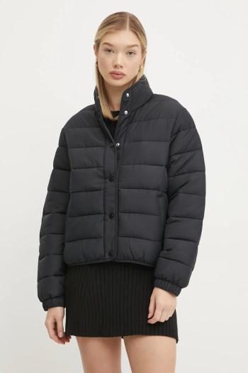 Bunda Hollister Co. čierna farba, prechodná, KI344-4102