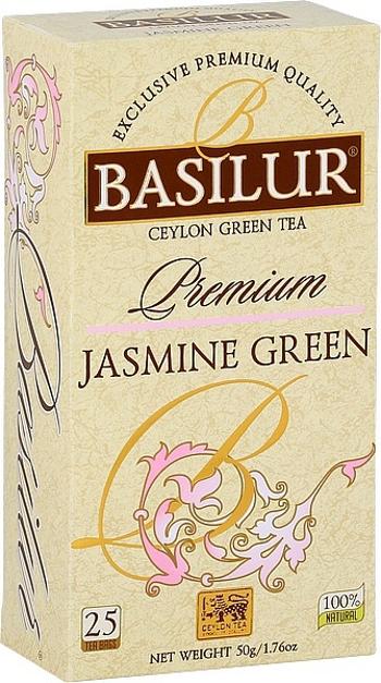 BASILUR Premium Jasmine Green 25 x 2 g