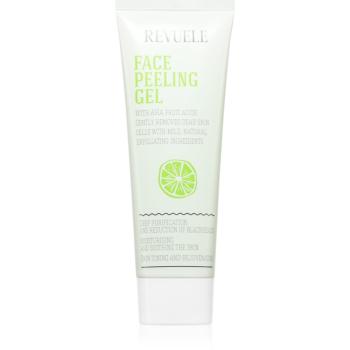 Revuele Face Peeling Gel AHA Fruit Acids čistiaci pleťový peeling proti čiernym bodkám 80 ml