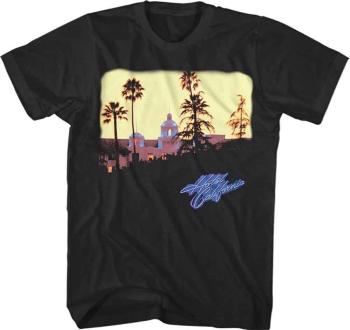 Eagles Tričko Hotel California Unisex Black L