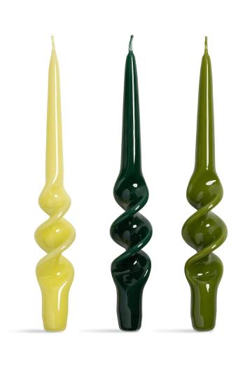 Sada sviečok &k amsterdam alpha greens set 3-pak viac farieb