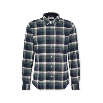 Barbour  Sheldton Tailored Shirt - Dark Navy  Košele s dlhým rukávom Viacfarebná