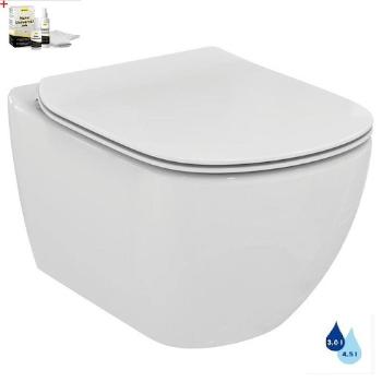 Wc so sedátkom softclose závesné Ideal Standard Tesi zadný odpad SIKOSIST0078