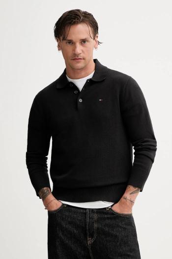 Bavlnený sveter Tommy Jeans šedá farba, DM0DM20304