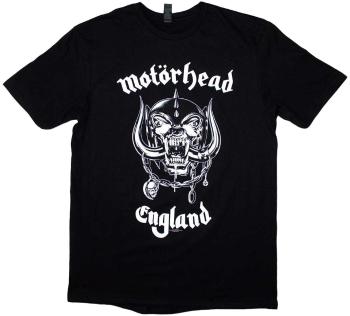 Motörhead Tričko England (Back Print) Unisex Black M