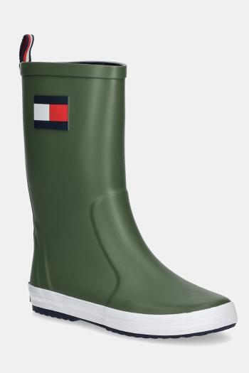 Detské gumáky Tommy Hilfiger čierna farba, T3XC-33923