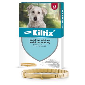 KILTIX Obojok proti blchám a kliešťom pre veľké psy 70 cm