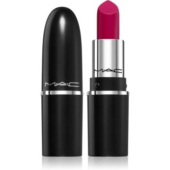 MAC Cosmetics MACximal Sleek Satin Lipstick Mini saténový rúž pre dokonalý vzhľad odtieň REBEL 1.5 g