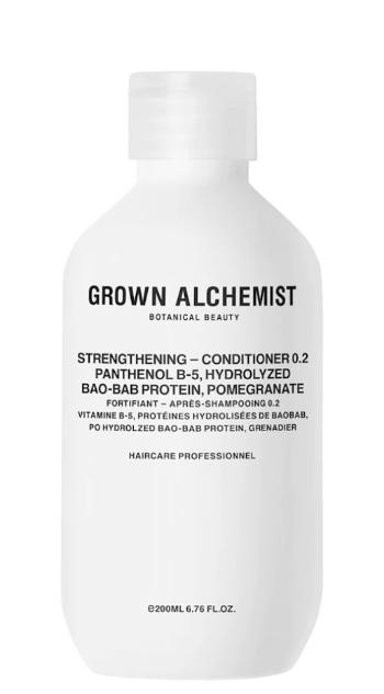 Grown Alchemist Posilňujúci kondicionér Panthenol B-5, Hydrolyzed Baobab Protein, Pomegranate (Strengthening Conditioner) 200 ml