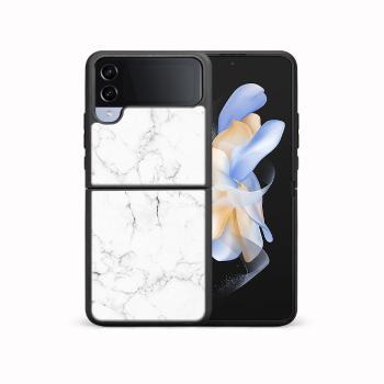 MY ART Ochranný kryt pre Samsung Galaxy Z Flip4 5G WHITE MARBLE (144)