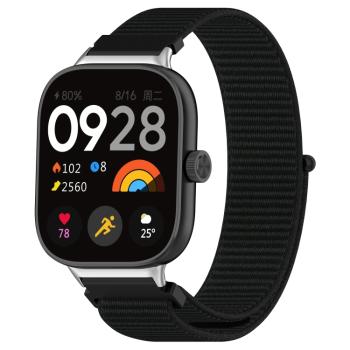 NYLON Vymeniteľný remienok pre Xiaomi Redmi Watch 4 čierny