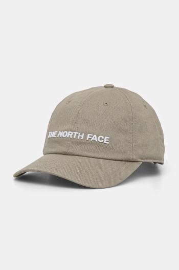 Šiltovka The North Face Roomy Norm Hat šedá farba, s nášivkou, NF0A7WHP98I1