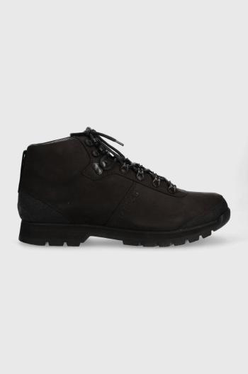 Kožená obuv Charles Footwear Carney pánska, čierna farba, Carney.Hiker.Black