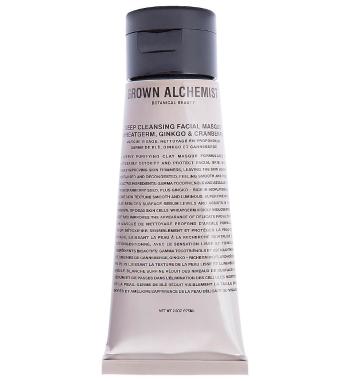 Grown Alchemist Hĺbkovo čistiaca pleťová maska Wheatgerm, Ginkgo & Cranberry (Deep Cleansing Masque) 75 ml